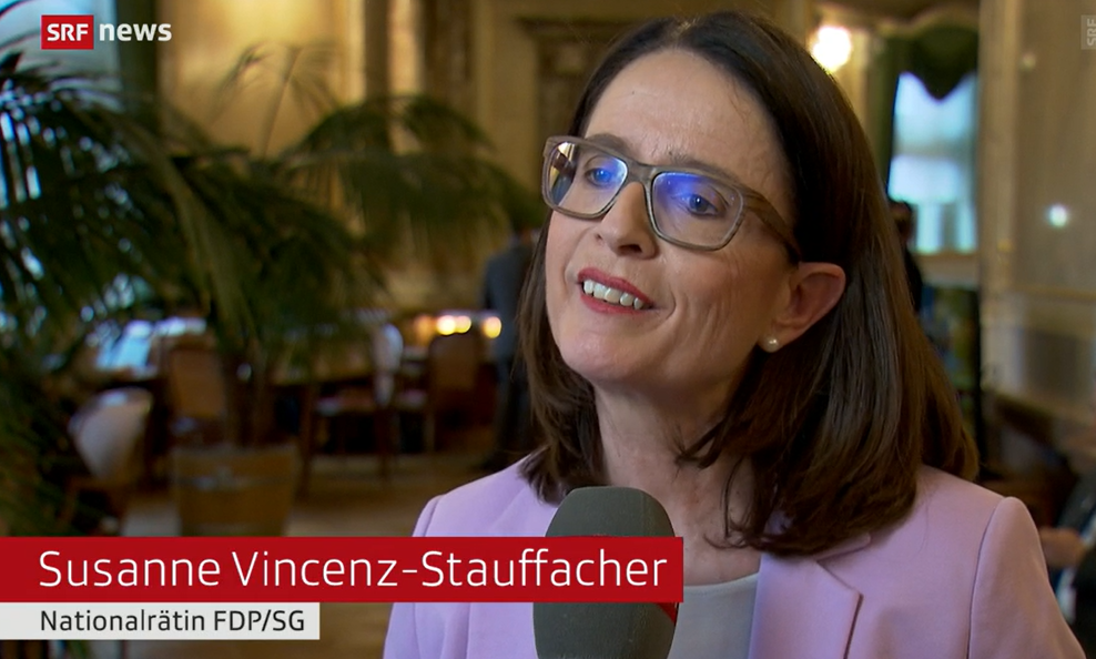 Susanne Vincenz-Stauffacher über die Frauenallianzen im Parlament